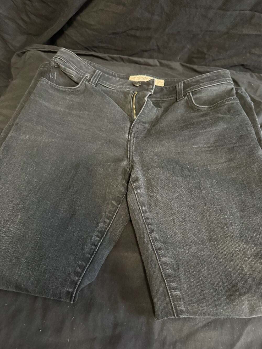 Burberry Brit Women's Size 29 High-Rise Dark Wash Denim Straight Leg Jeans